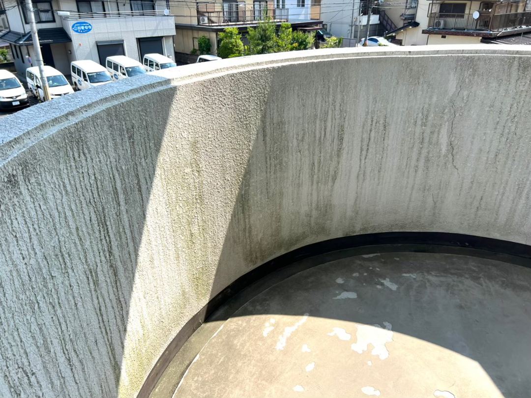 京田辺市 高圧洗浄(施工前)の施工事例